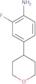 2-Fluoro-4-(oxan-4-yl)aniline