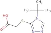 2-[(4-tert-Butyl-4H-1,2,4-triazol-3-yl)sulfanyl]acetic acid