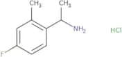 (S)-1-(4-Fluoro-2-methylphenyl)ethanamine hydrochloride