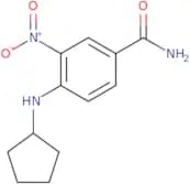 4-(Cyclopentylamino)-3-nitrobenzamide