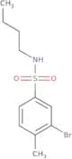 N-Butyl 3-bromo-4-methylbenzenesulfonamide