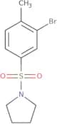 1-(3-Bromo-4-methylphenylsulfonyl)pyrrolidine