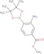 Methyl 3-amino-4-(tetramethyl-1,3,2-dioxaborolan-2-yl)benzoate