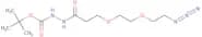 Azido-PEG2-t-Boc-hydrazide