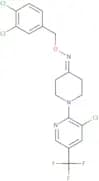 1-[3-Chloro-5-(trifluoromethyl)pyridin-2-yl]-N-[(3,4-dichlorophenyl)methoxy]piperidin-4-imine