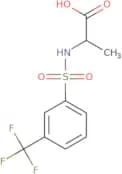 2-[3-(Trifluoromethyl)benzenesulfonamido]propanoic acid