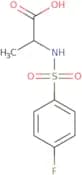2-(4-Fluorobenzenesulfonamido)propanoic acid