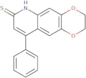 9-Phenyl-2H,3H-[1,4]dioxino[2,3-G]quinoline-7-thiol