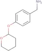 1-[4-(Oxan-2-yloxy)phenyl]methanamine