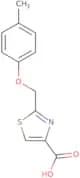 2-(4-Methylphenoxymethyl)-1,3-thiazole-4-carboxylic acid