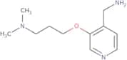 {3-[3-(Dimethylamino)propoxy]pyridin-4-yl}methanamine