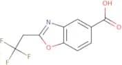 2-(2,2,2-Trifluoroethyl)-1,3-benzoxazole-5-carboxylic acid