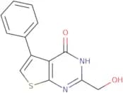 2-(Hydroxymethyl)-5-phenyl-3H,4H-thieno[2,3-d]pyrimidin-4-one