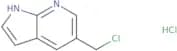 5-Chloromethyl-1H-pyrrolo[2,3-b]pyridine hydrochloride