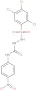 4-(4-nitrophenyl)-1-((2,4,5-trichlorophenyl)sulfonyl)thiosemicarbazide