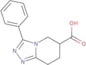 3-Phenyl-5H,6H,7H,8H-[1,2,4]triazolo[4,3-a]pyridine-6-carboxylic acid