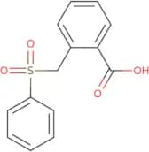 2-[(Benzenesulfonyl)methyl]benzoic acid