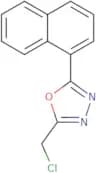 2-(Chloromethyl)-5-(naphthalen-1-yl)-1,3,4-oxadiazole