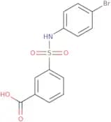 3-[(4-Bromophenyl)sulfamoyl]benzoic acid