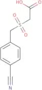 2-[(4-Cyanophenyl)methanesulfonyl]acetic acid