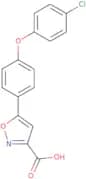 5-[4-(4-Chlorophenoxy)phenyl]-1,2-oxazole-3-carboxylic acid