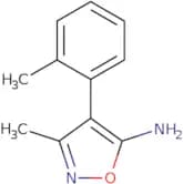 3-Methyl-4-(2-methylphenyl)-1,2-oxazol-5-amine