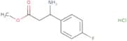 Methyl 3-amino-3-(4-fluorophenyl)propanoate hydrochloride
