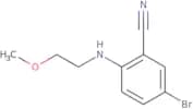 5-Bromo-2-[(2-methoxyethyl)amino]benzonitrile
