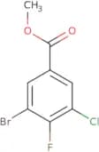 Methyl 3-bromo-5-chloro-4-fluorobenzoate