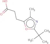 3-(2-tert-Butyl-4-methyl-1,3-oxazol-5-yl)propanoic acid
