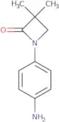 1-(4-Aminophenyl)-3,3-dimethylazetidin-2-one