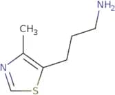 3-(4-Methyl-1,3-thiazol-5-yl)propan-1-amine