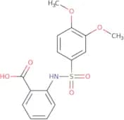 2-(3,4-Dimethoxybenzenesulfonamido)benzoic acid