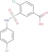 4-Chloro-3-[(4-chlorophenyl)sulfamoyl]benzoic acid