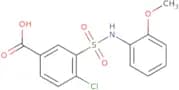 4-Chloro-3-[(2-methoxyphenyl)sulfamoyl]benzoic acid