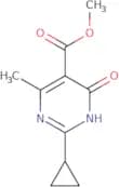 Methyl 2-cyclopropyl-4-methyl-6-oxo-1,6-dihydropyrimidine-5-carboxylate