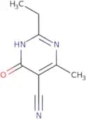 2-Ethyl-4-methyl-6-oxo-1,6-dihydropyrimidine-5-carbonitrile