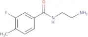 N-(2-Aminoethyl)-3-fluoro-4-methylbenzamide