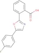 2-[5-(4-Fluorophenyl)-1,3-oxazol-2-yl]benzoic acid