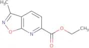 Ethyl 3-methyl-[1,2]oxazolo[5,4-b]pyridine-6-carboxylate