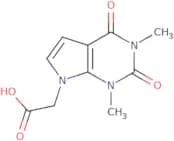 2-{1,3-Dimethyl-2,4-dioxo-1H,2H,3H,4H,7H-pyrrolo[2,3-d]pyrimidin-7-yl}acetic acid