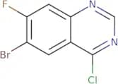 6-Bromo-4-chloro-7-fluoroquinazoline