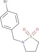 2-[(4-Bromophenyl)methyl]-1,2-thiazolidine-1,1-dione