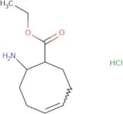 rac-Ethyl (1R,4Z,8S)-8-aminocyclooct-4-ene-1-carboxylate hydrochloride