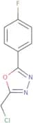 2-(Chloromethyl)-5-(4-fluorophenyl)-1,3,4-oxadiazole