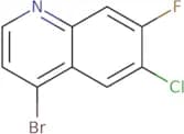 4-Bromo-6-chloro-7-fluoroquinoline
