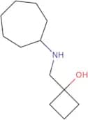 1-[(Cycloheptylamino)methyl]cyclobutan-1-ol