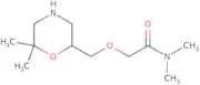 2-[(6,6-Dimethylmorpholin-2-yl)methoxy]-N,N-dimethylacetamide