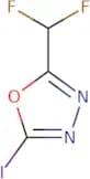 2-(Difluoromethyl)-5-iodo-1,3,4-oxadiazole