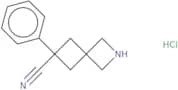 6-Phenyl-2-azaspiro[3.3]heptane-6-carbonitrile hydrochloride